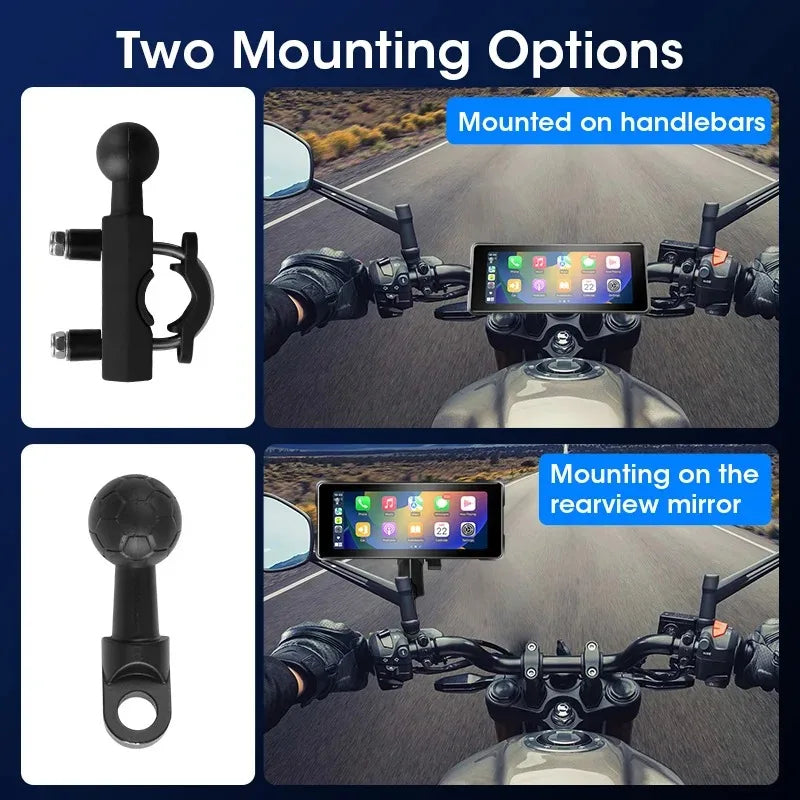 Motorcycle Display 7 Inches