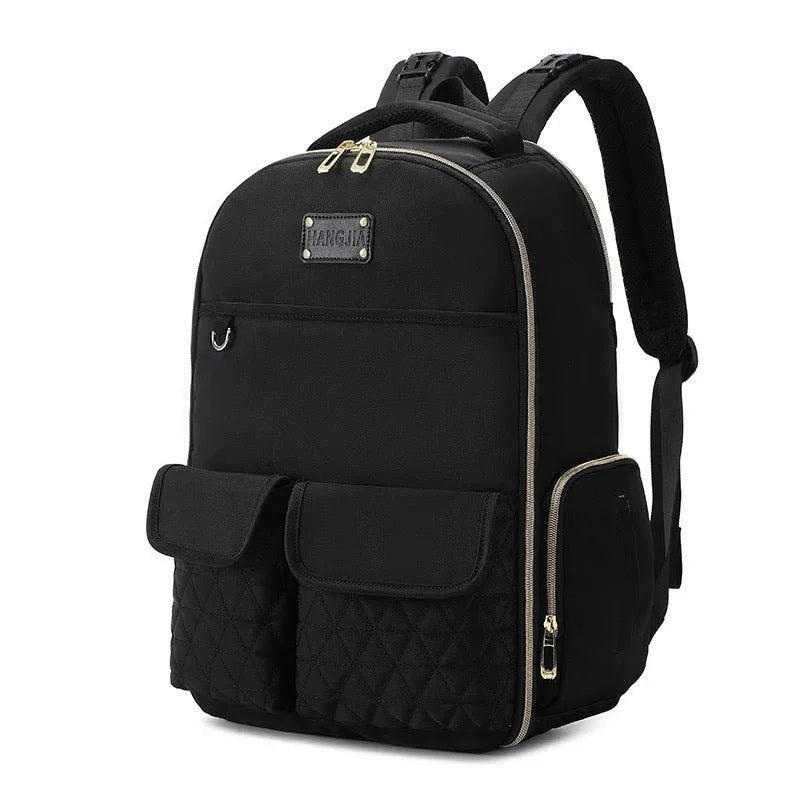Baby Diaper Bag Backpack With Large Capacity & Multiple Pockets