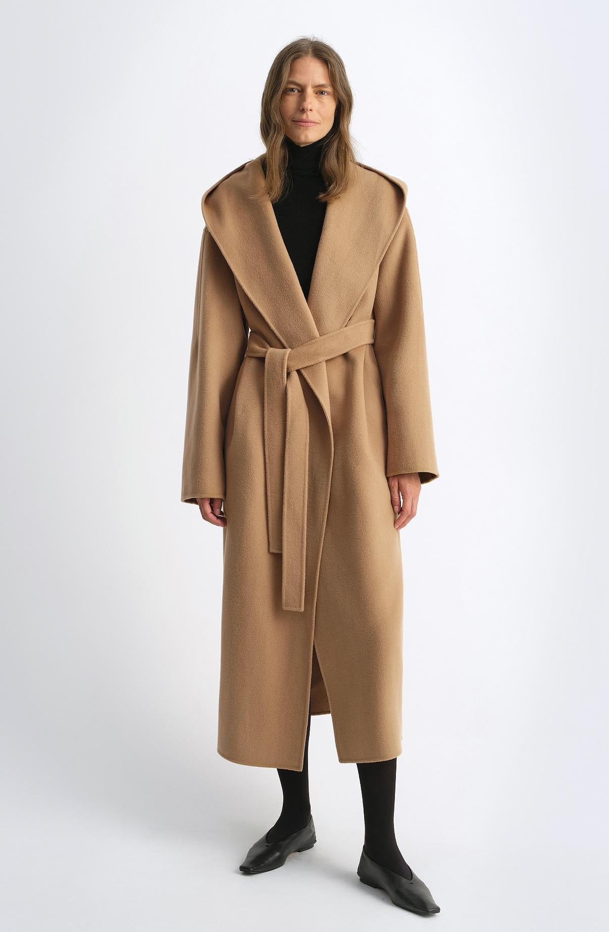 Fireladyfur Women's Hooded Cape | Australian Wool & Cashmere Blend"Magic World"