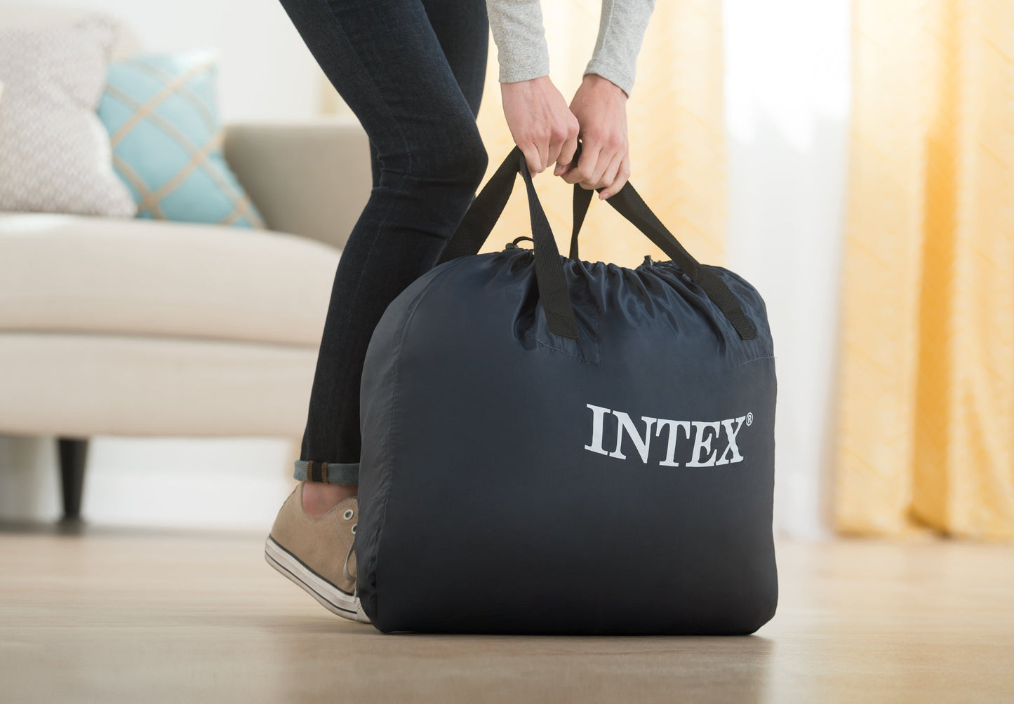 INTEX Supreme Air-Flow Luftmadrass - Dubbel