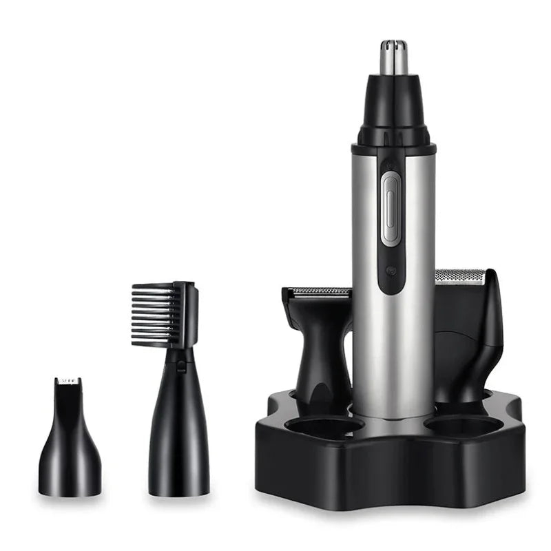 Five-In-One Multifunctional USB Charging Portable Mini Nose Ear Hair Trimmer