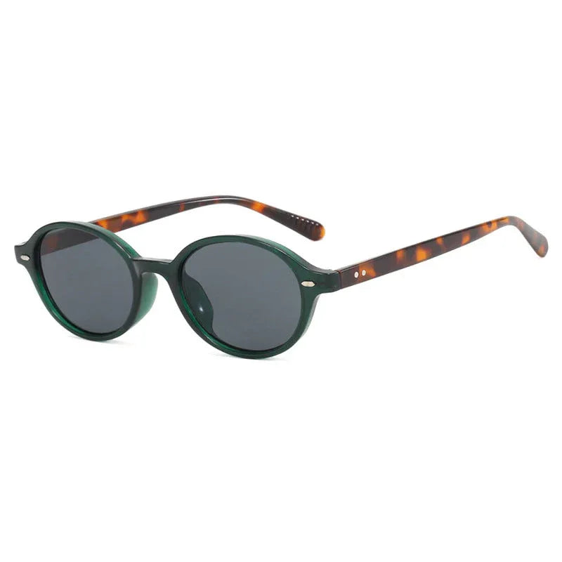 Women's Fashion Retro Literary Plain Glasses
