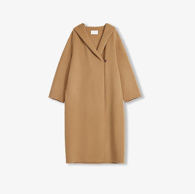 Fireladyfur Women's Hooded Cape | Australian Wool & Cashmere Blend"Magic World"