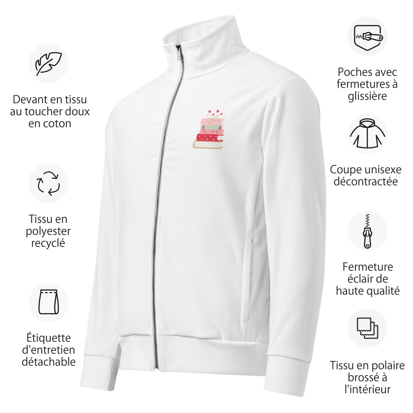 Unisex track jacket