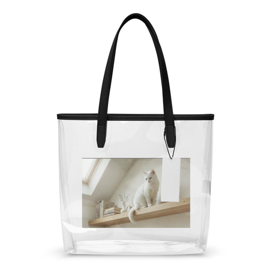 Clear tote bag