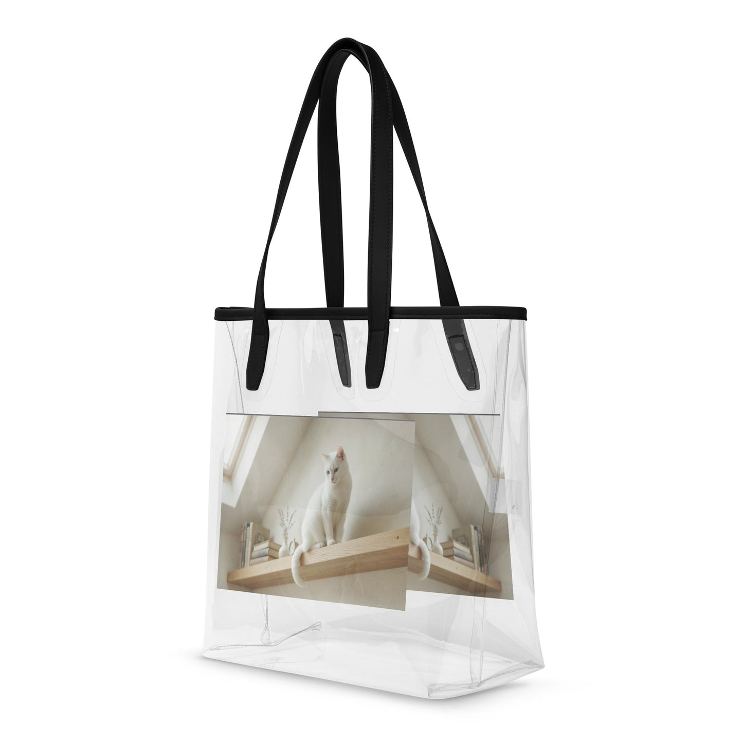 Clear tote bag