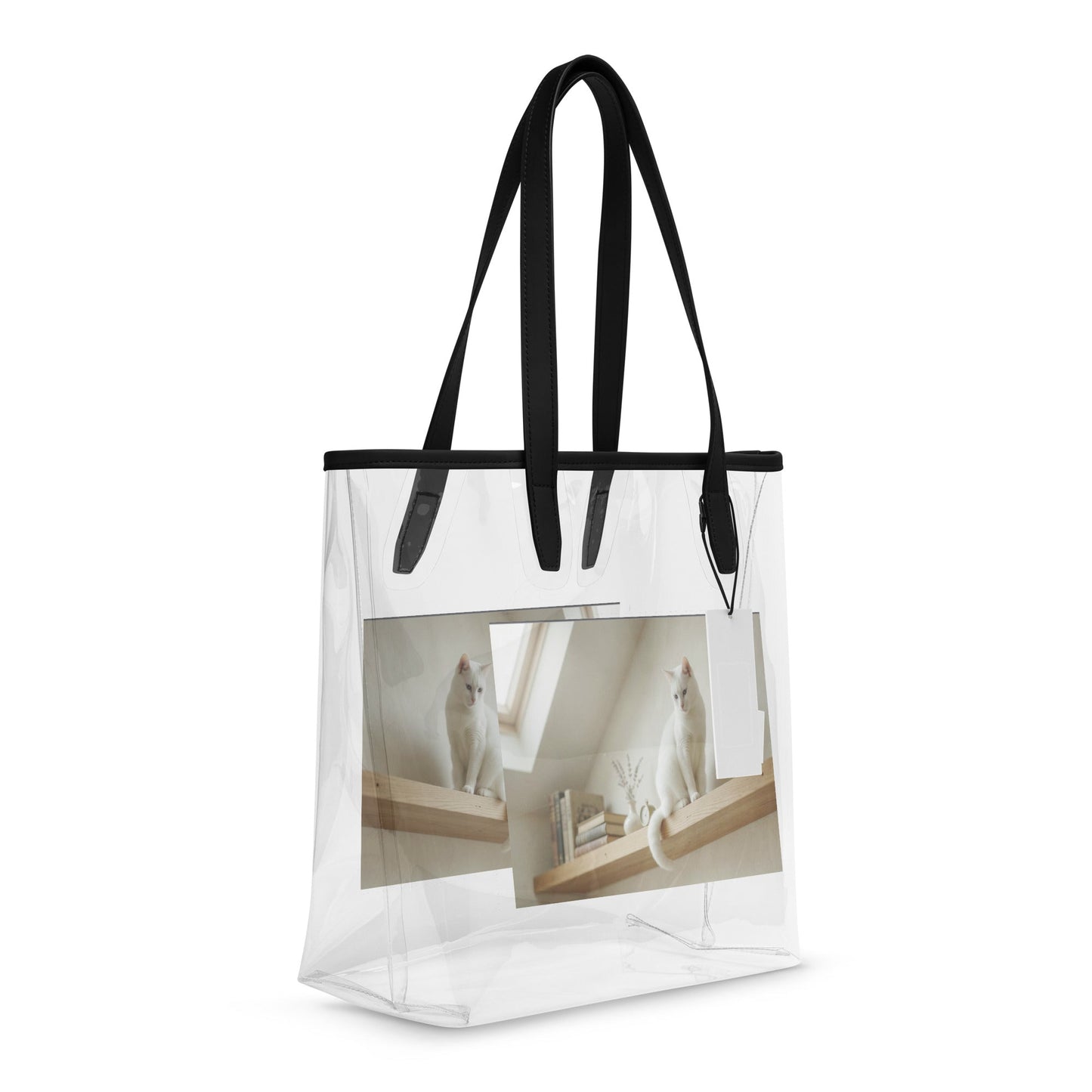 Clear tote bag