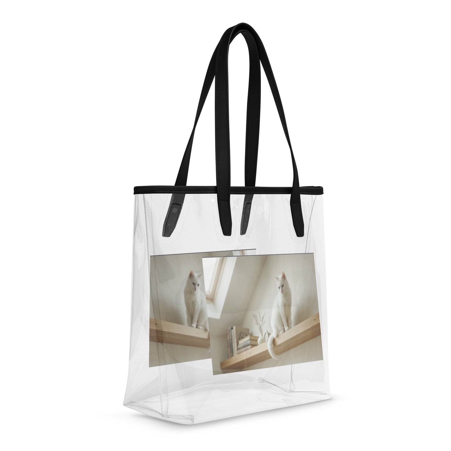 Clear tote bag