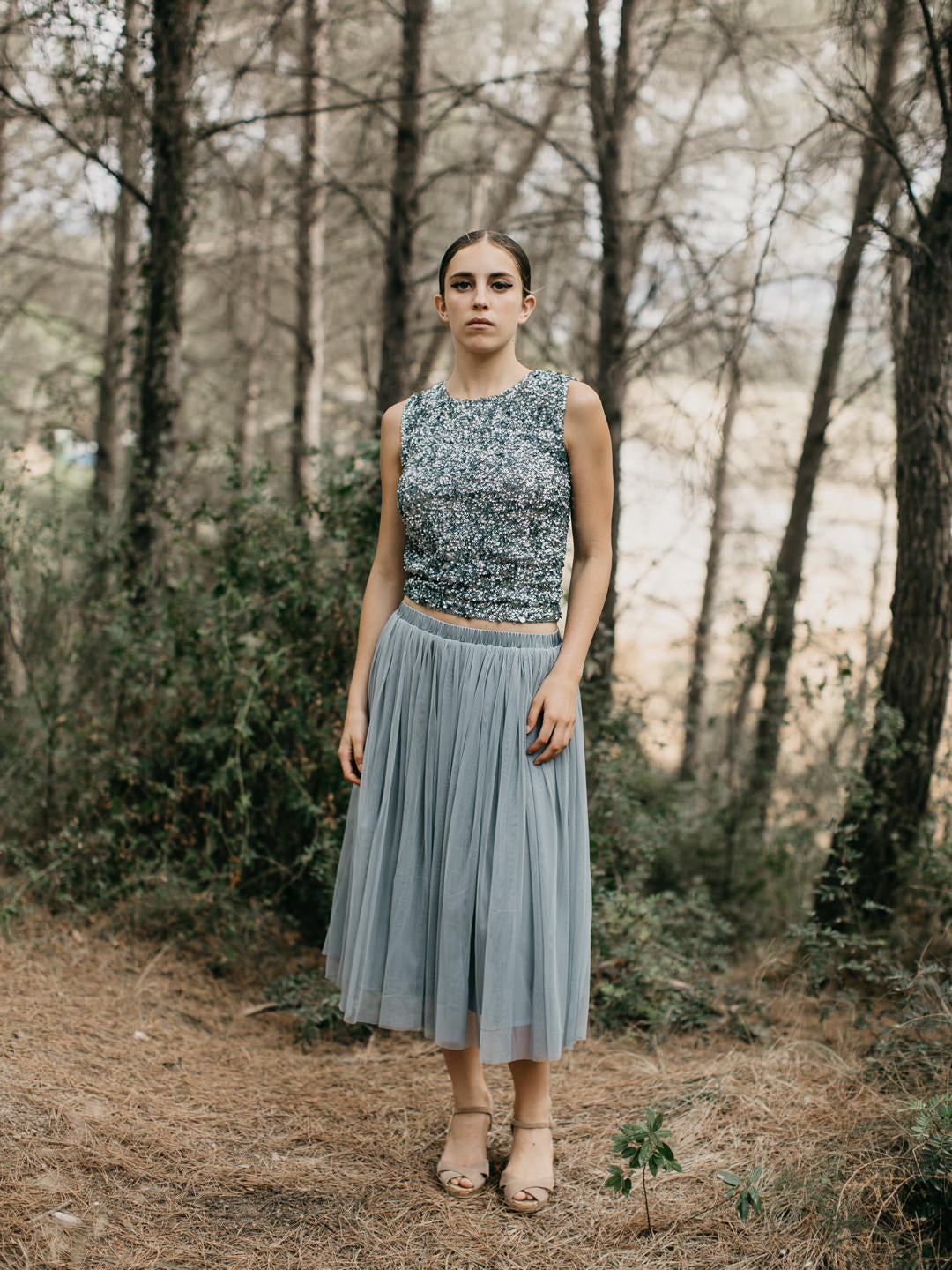 CLARA TOP TEAL-4