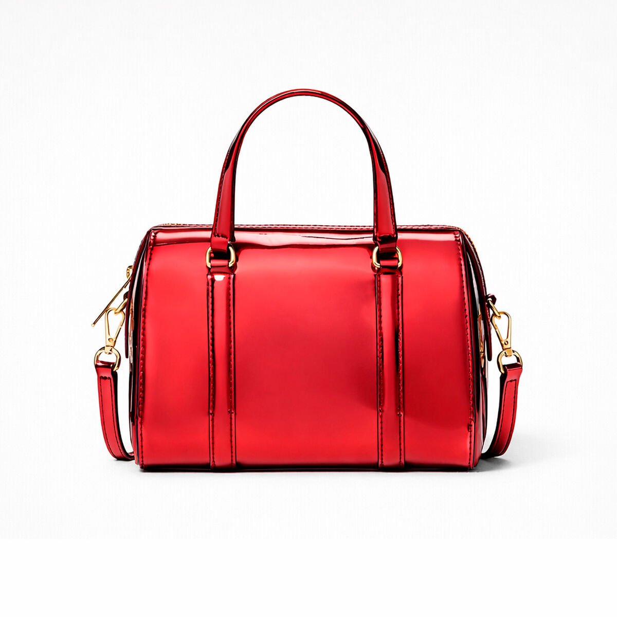 Michael Kors Handväska 35f5gtfc1z Cherry Blixtlas Röd