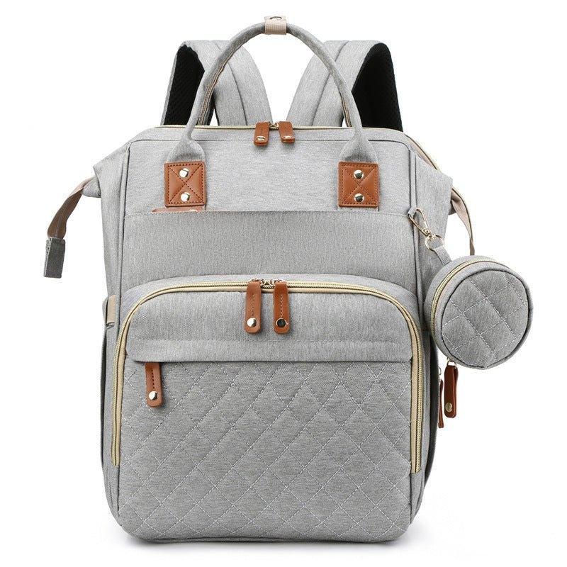 Portable Large Capacity Baby Crib Bed Diaper Bag In One